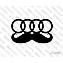 Lipdukas - Audi mustache