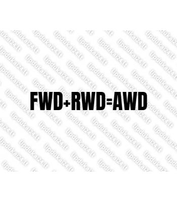 FWD RWD AWD
