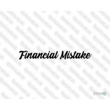 Lipdukas - Financial Mistake