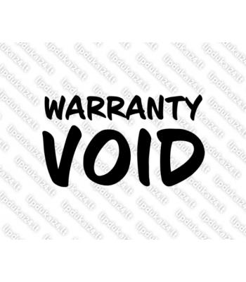 Warranty Void