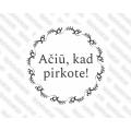 Lipdukas - Ačiū, kad pirkote nr. 1