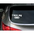 Lipdukas - I love my Audi 4