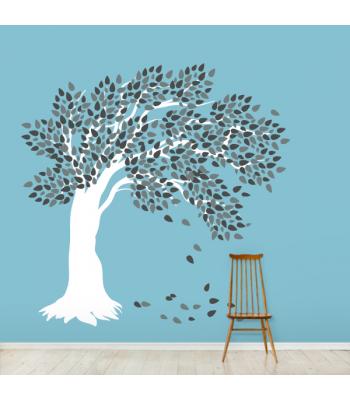 Vėjo lenkiamas medis