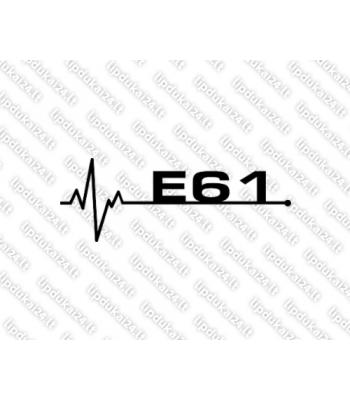 E61 BMW heart beat pulse komplektas 2 vnt.