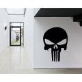 Lipdukas - Punisher skull black