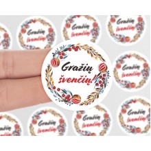 Lipdukas - Linksmų švenčių nr. 5