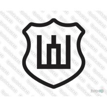 Lipdukas - Gediminaičių stulpai skydas Lipdukas - Gediminaičių stulpai skydas