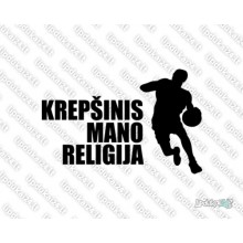 Lipdukas - Krepšinis mano religija 2 jb