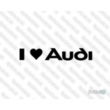 Lipdukas - I love Audi