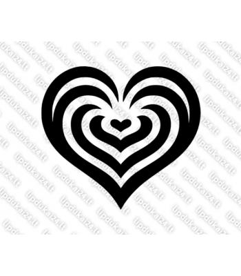 Stilizuota širdis 3