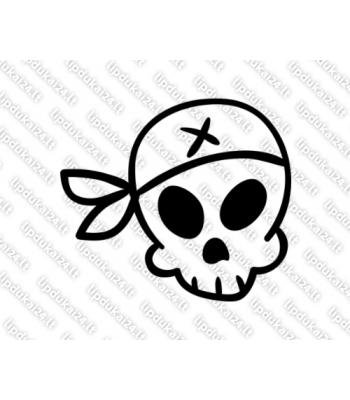 Kaukolė animacinė 27