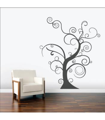 Raitytas medis be lapų