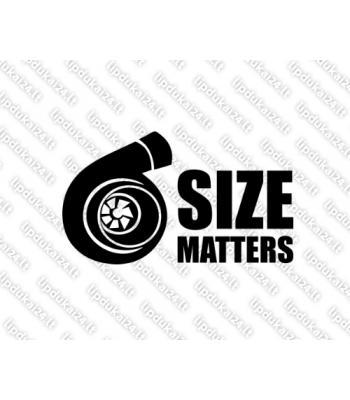 Size matters