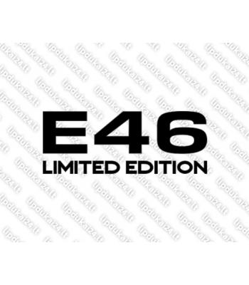 E46 Limited edition