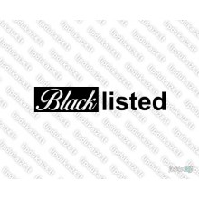 Lipdukas - Black Listed