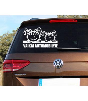 Vaikai automobilyje 3