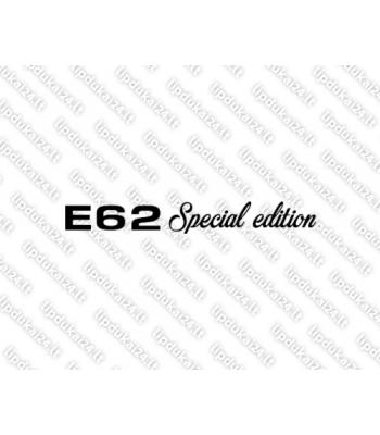 E62 Special edition komplektas 2 vnt.