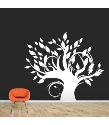 Medis raitytomis šakomis