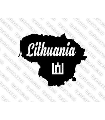 Lietuvos siluetas - Lithuania 2