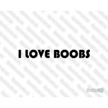 Lipdukas - I love boobs