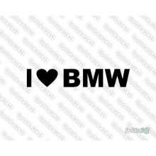 Lipdukas - I love BMW