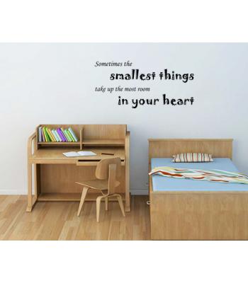 Sometimes the smallest things...