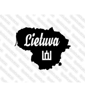 Lietuvos siluetas - Lietuva 2