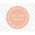 Lipdukas - Ačiū, kad pirkote nr. 4