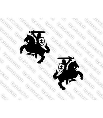 Vytis - (siluetas su skydu) komplektas 2 vnt.