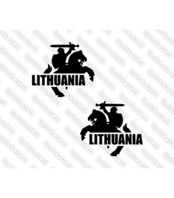 Lithuania - Vytis (siluetas) komplektas 2 vnt.