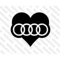 Lipdukas - I love Audi 2