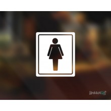 Lipdukas - WC moterims 2