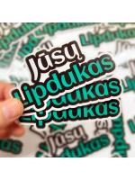 Spausdinti lipdukai (laminuoti)
