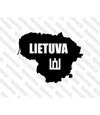 Lietuvos siluetas - Lietuva