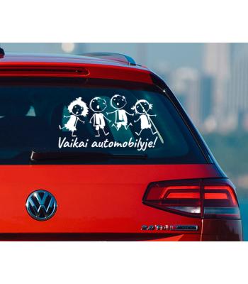 Vaikai automobilyje 5