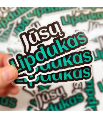 Spausdinti lipdukai (laminuoti)