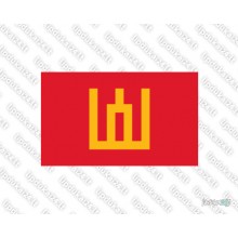 Lipdukas - Gediminaičių stulpai vėliava Lipdukas - Gediminaičių stulpai vėliava