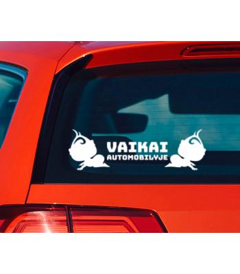 Vaikai automobilyje 6