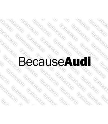 Because Audi