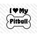 Lipdukas - I Love My Pitbull