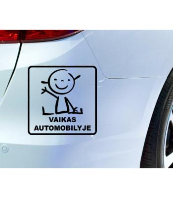 Vaikas automobilyje 2