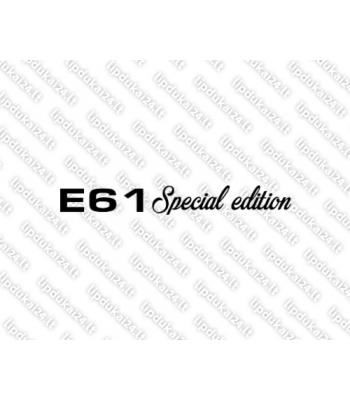 E61 Special edition komplektas 2 vnt.