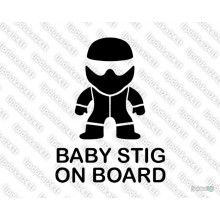 Lipdukas - Baby Stig On Board