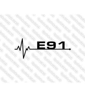 E91 BMW heart beat pulse komplektas 2 vnt.