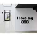 Lipdukas - I love my Audi 4