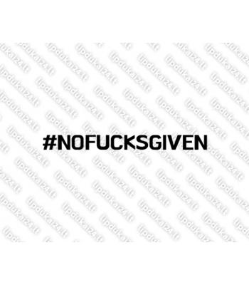 No Fucks Given