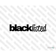 Lipdukas - Black Listed