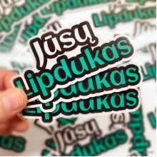 Lipdukas - Spausdinti lipdukai (laminuoti) Lipdukas - Spausdinti lipdukai (laminuoti)