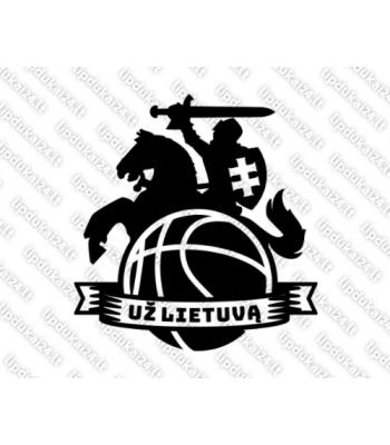 Už Lietuvą Vytis tamsus (kairė)