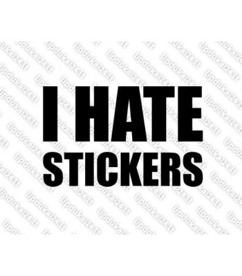 I Hate Stickers